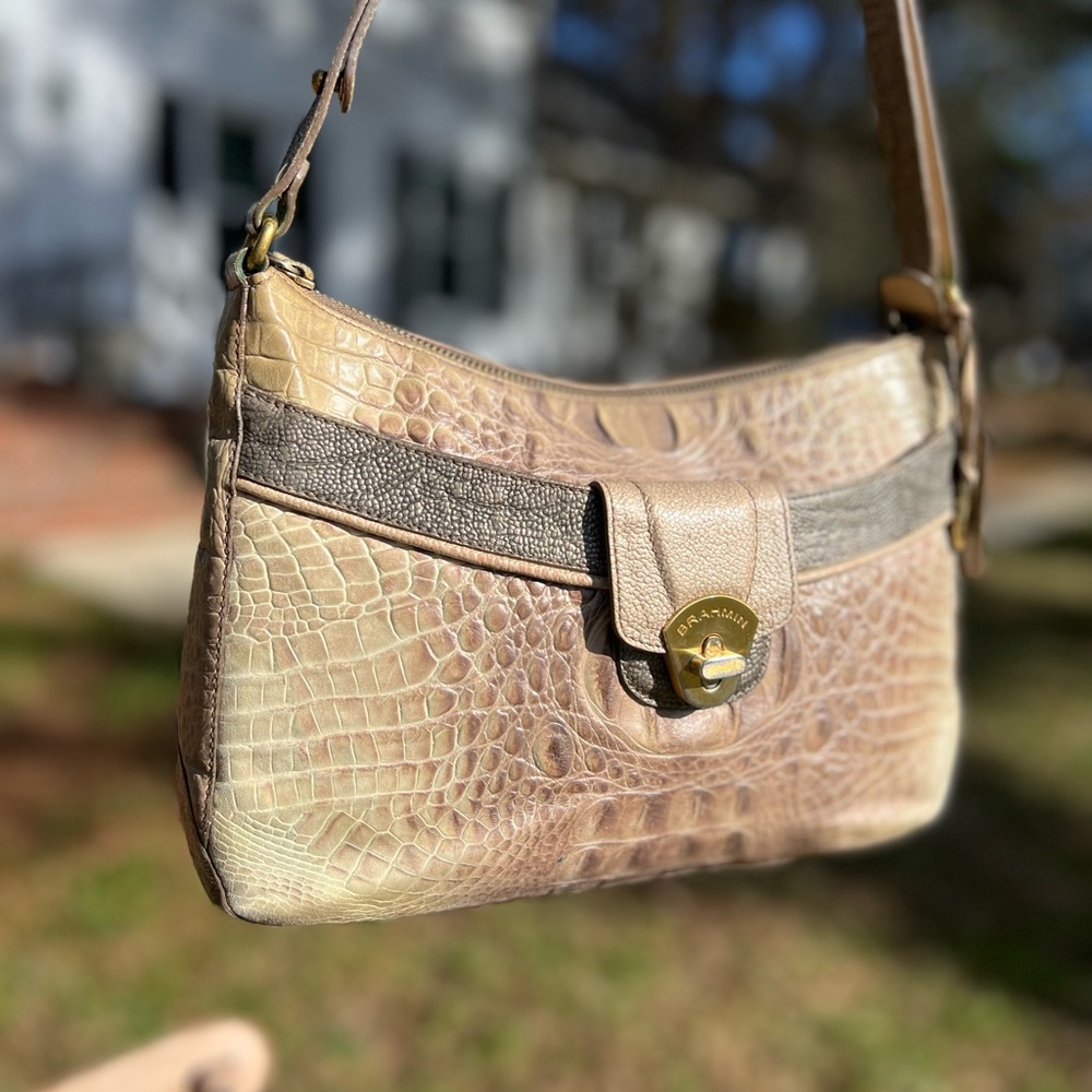Brahmin signature Melbourne vintage bag